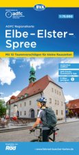 ADFC-Regionalkarte Elbe-Elster-Spree, 1:75.000, mit Tagestourenvorschlägen, reiß- und wetterfest, E-Bike-geeignet, GPS-Tracks-Download