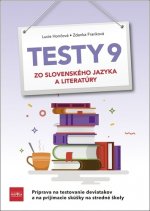 Testy 9 zo slovenského jazyka a literatúry