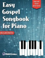 Easy Gospel Songbook for Piano Book with Online Audio Access