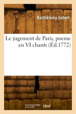 Le jugement de Pâris, poëme en VI chants