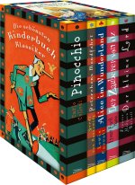 Die schönsten Kinderbuchklassiker. Pinocchio - Peterchens Mondfahrt - Alice im Wunderland - Der Zauberer von Oz - Der kleine Lord (5 Bände im Schuber)