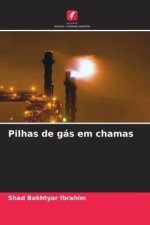 Pilhas de gás em chamas