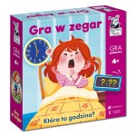 Kapitan Nauka. Gra w zegar. Która to godzina? (4+)