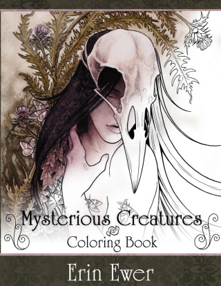 Mysterious Creatures Coloring Book