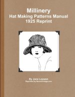 Millinery Hat Making Patterns Manual 1925 Reprint