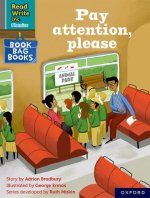 Read Write Inc. Phonics: Grey Set 7 Book Bag Book 11 Pay attention, please