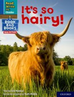 Read Write Inc. Phonics: Blue Set 6 NF Book Bag Book 3 It's so hairy!