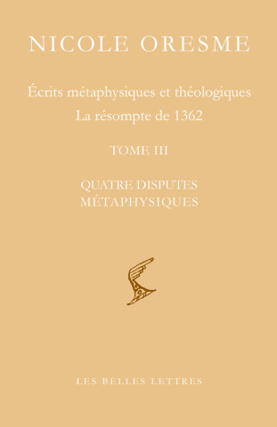 Écrits métaphysiques et théologiques