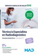 TECNICO/A ESPECIALISTA RADIODIAGNOSTICO SERVICIO ANDA