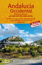 MAPA DE CARRETERAS DE ANDALUCIA OCCIDENTAL (DESPLEGABLE), ES