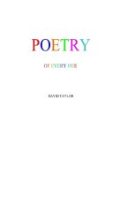Poetry of Every Hue