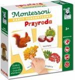 Kapitan Nauka. Montessori. Karty sensoryczne. Przyroda 3+
