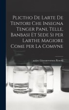 Plictho de larte de tentori che insegna tenger pani, telle, banbasi et sede si per larthe magiore come per la comvne