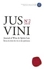 JUS VINI Journal of Wine et Spirits Law - N°2/2018