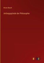 Anfangsgründe der Philosophie