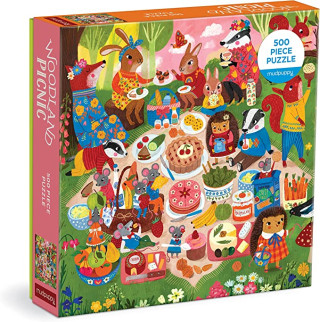 Woodland Picnic 500 Piece Family Puzzle