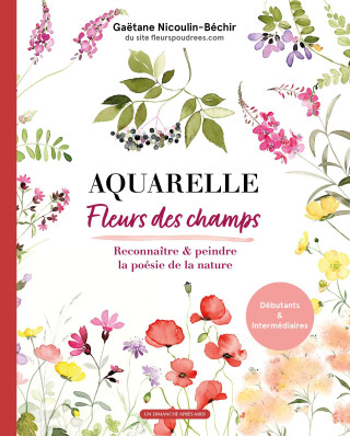 Aquarelle fleurs des champs