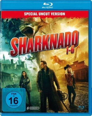 Sharknado 1-6, 6 Blu-ray (Uncut)