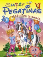 SUPER PEGATINAS 5 CABALLOS Y PONIS