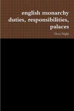 english monarchy duties, responsibilities, palaces