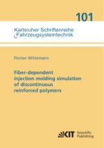 Fiber-dependent injection molding simulation of discontinuous reinforced polymers