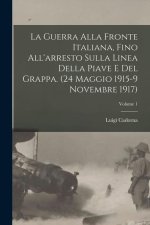 La Guerra alla fronte Italiana, fino all'arresto sulla linea della Piave e del Grappa. (24 Maggio 1915-9 Novembre 1917); Volume 1