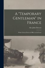 A Temporary Gentleman in France; Home Letters From an Officer at the Front