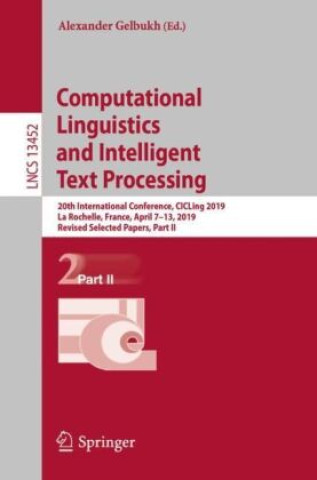 Computational  Linguistics and Intelligent  Text Processing