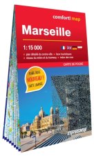 Marseille 1/15.000 (carte poche format laminée - plan de ville)