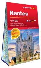 Nantes 1/15.000 (carte poche format laminée - plan de ville)