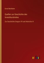 Quellen zur Geschichte des Investiturstreites