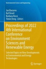 Proceedings of 2022 4th International Conference on Environment Sciences and Renewable Energy