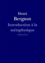 Introduction à la métaphysique