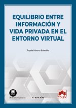 EQUILIBRIO ENTRE INFORMACION Y VIDA PRIVADA EN EL ENTORNO VI