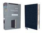 Niv, Thinline Bible, Large Print, Leathersoft, Navy, Red Letter, Comfort Print