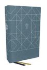 Nkjv, the Bible Study Bible, Cloth Over Board, Blue, Comfort Print: A Study Guide for Every Chapter of the Bible