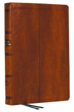 Nkjv, Encountering God Study Bible, Leathersoft, Brown, Red Letter, Thumb Indexed, Comfort Print: Insights from Blackaby Ministries on Living Our Fait