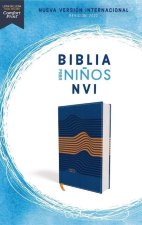 Biblia Para Ni?os Nvi, Texto Revisado 2022, Leathersoft, Azul, Comfort Print