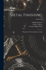 Metal Finishing: Preparation, Electroplating, Coating; Volume 20