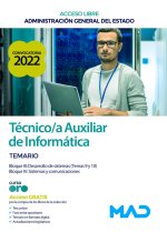 Técnico/a Auxiliar de Informática. Temario Bloque III y Bloque IV