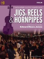 EDWARD HUWS JONES : JIGS, REELS & HORNPIPES  - VIOLIN EDITION -  RECUEIL + SUPPORT ONLINE