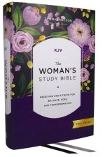 Kjv, the Woman's Study Bible, Hardcover, Red Letter, Full-Color Edition, Comfort Print: Receiving God's Truth for Balance, Hope, and Transformation