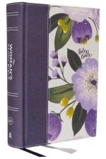 Kjv, the Woman's Study Bible, Cloth Over Board, Purple Floral, Red Letter, Full-Color Edition, Thumb Indexed, Comfort Print: Receiving God's Truth for
