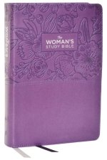 Kjv, the Woman's Study Bible, Leathersoft, Purple, Red Letter, Full-Color Edition, Comfort Print: Receiving God's Truth for Balance, Hope, and Transfo