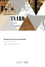 Annales des sciences naturelles
