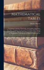 Mathematical Tables: Containing Common, Hyperbolic, and Logistic Logarithms. Also Sines, Tangents, Secants, and Versed-Sines, Both Natural