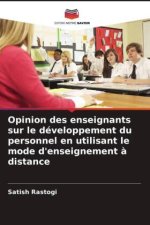 Opinion des enseignants sur le développement du personnel en utilisant le mode d'enseignement à distance