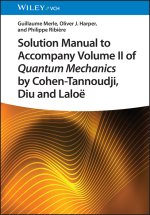 Solution Manual to Accompany Cohen-Tannoudji's Quantum Mechanics Volume II