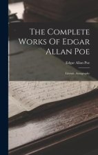 The Complete Works Of Edgar Allan Poe: Literati. Autography