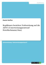 Kopfkissen beziehen. Vorbereitung auf die AEVO (Unterweisungsentwurf Hotelfachmann/-frau)
